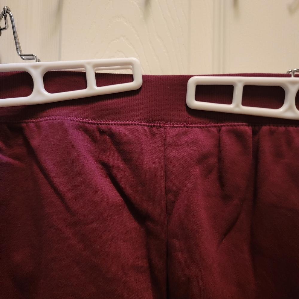 Time & Tru Purple Sweat IT Fleece Cinch‎ Pant  XXL - Picture 6 of 8